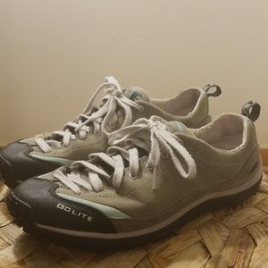 GoLite grey hiking sneakers